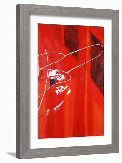 Red Fusion-Brent Abe-Framed Giclee Print