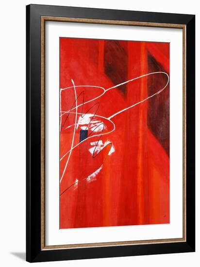 Red Fusion-Brent Abe-Framed Giclee Print