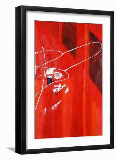 Red Fusion-Brent Abe-Framed Giclee Print