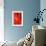 Red Fusion-Brent Abe-Framed Giclee Print displayed on a wall