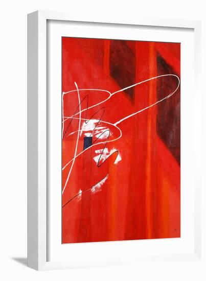 Red Fusion-Brent Abe-Framed Giclee Print