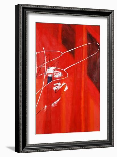 Red Fusion-Brent Abe-Framed Giclee Print