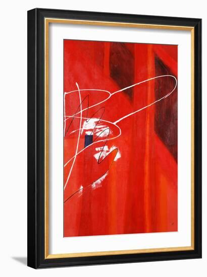 Red Fusion-Brent Abe-Framed Giclee Print