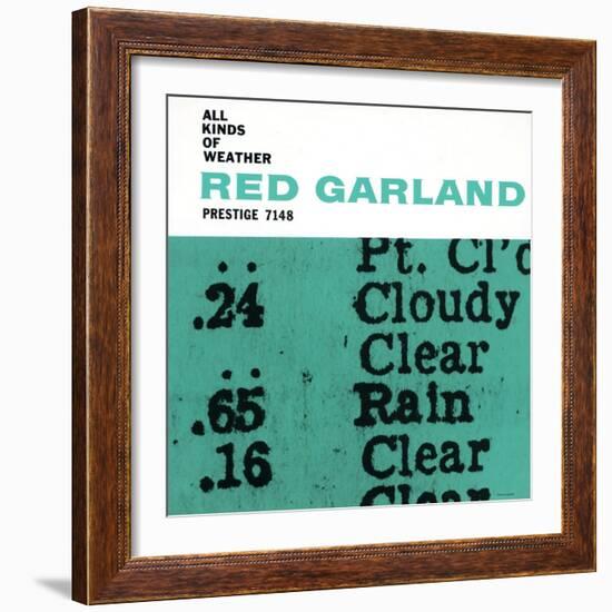 Red Garland - All Kinds of Weather-null-Framed Art Print