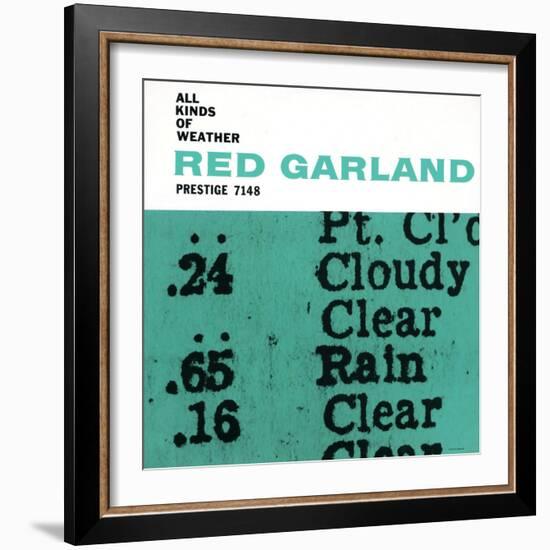 Red Garland - All Kinds of Weather-null-Framed Art Print