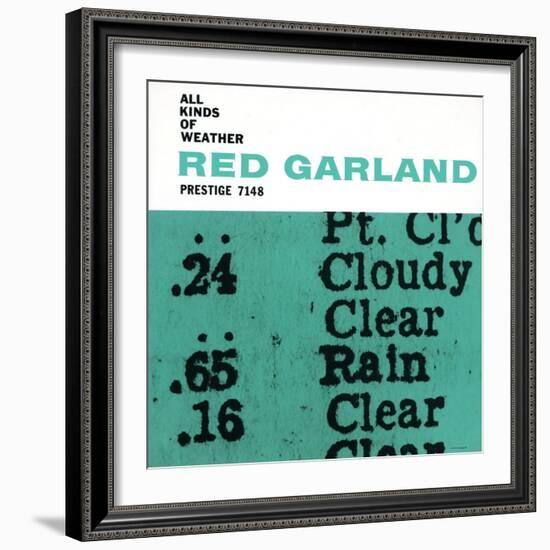 Red Garland - All Kinds of Weather-null-Framed Art Print