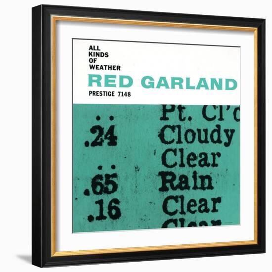 Red Garland - All Kinds of Weather-null-Framed Art Print