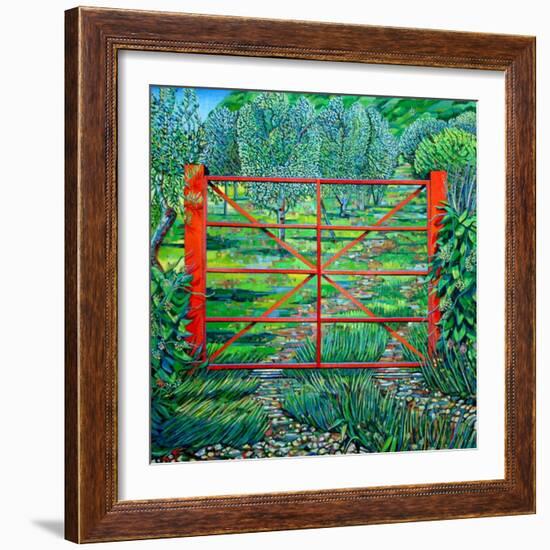 Red Gate, Summer, 2010-Noel Paine-Framed Giclee Print