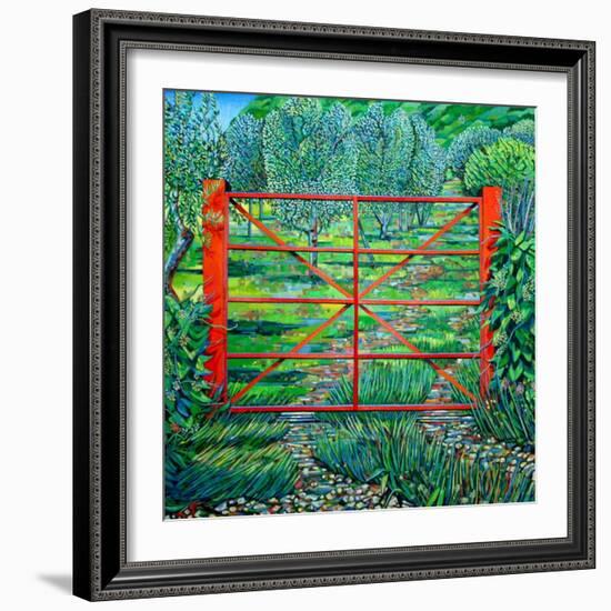 Red Gate, Summer, 2010-Noel Paine-Framed Giclee Print