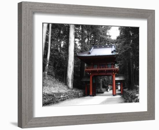 Red Gate-NaxArt-Framed Art Print