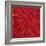 Red Geometric Background. Vector Mosaic Pattern-ESSL-Framed Art Print