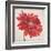 Red Gerber Daisy-Patricia Pinto-Framed Art Print