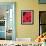 Red Gerbera Daisies II-Erin Berzel-Framed Photo displayed on a wall