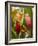 Red Ginger flowers, Seafront Market, St-Paul, Reunion Island, France-Walter Bibikow-Framed Photographic Print