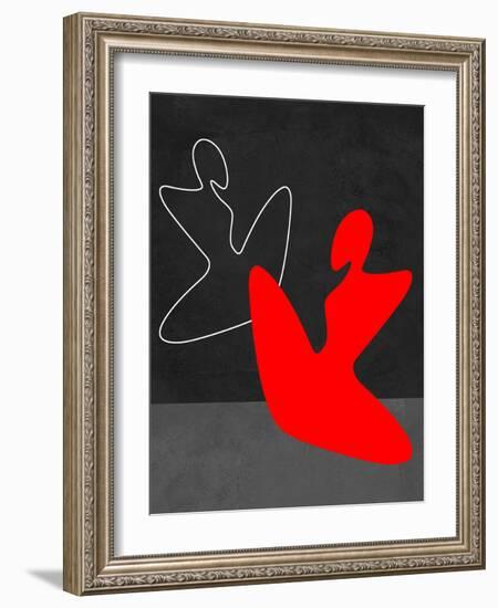 Red Girl 1-Felix Podgurski-Framed Art Print