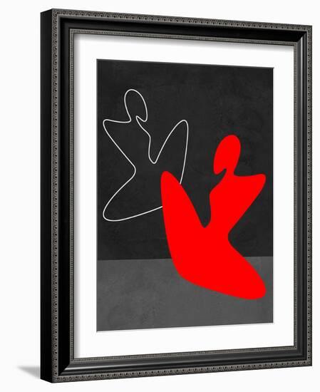 Red Girl 1-Felix Podgurski-Framed Art Print