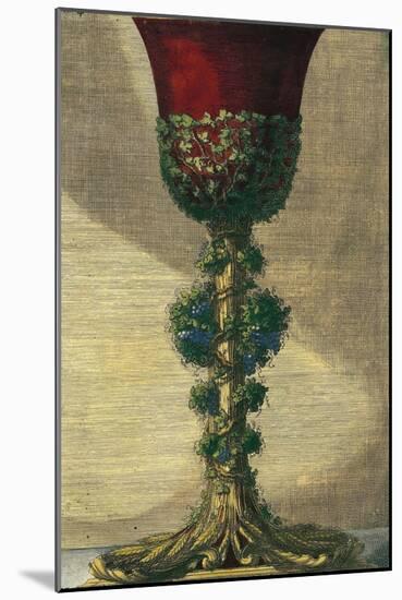 Red Goblet I-Giovanni Giardini-Mounted Art Print