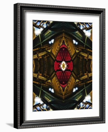 Red Gold Green, 2015-Ant Smith-Framed Giclee Print