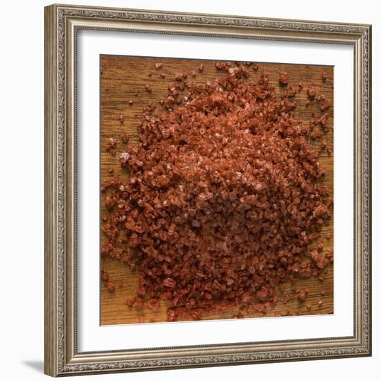 Red Gold Hawaiian Sea Salt-Steve Gadomski-Framed Photographic Print