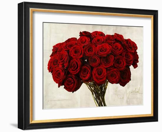 Red Gold-Teo Rizzardi-Framed Art Print