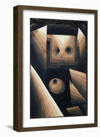 Red Gradation-Paul Klee-Framed Giclee Print
