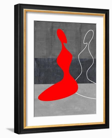 Red Grill-NaxArt-Framed Art Print