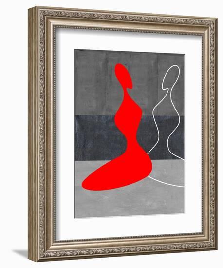 Red Grill-NaxArt-Framed Art Print