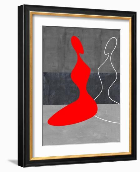 Red Grill-NaxArt-Framed Art Print