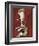 Red Guitarist-Christian Pavlakis-Framed Giclee Print