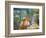 Red-Haired Girl Sitting on a Veranda, 1884-Morisot-Framed Giclee Print