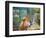 Red-Haired Girl Sitting on a Veranda, 1884-Morisot-Framed Giclee Print