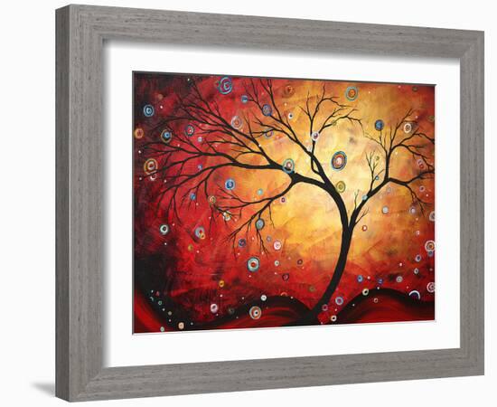 Red Halo-Megan Aroon Duncanson-Framed Art Print