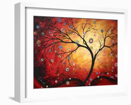 Red Halo-Megan Aroon Duncanson-Framed Art Print