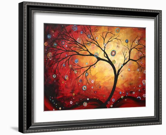 Red Halo-Megan Aroon Duncanson-Framed Art Print