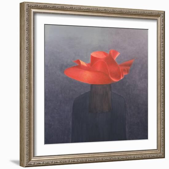 Red Hat, 2004-Lincoln Seligman-Framed Giclee Print