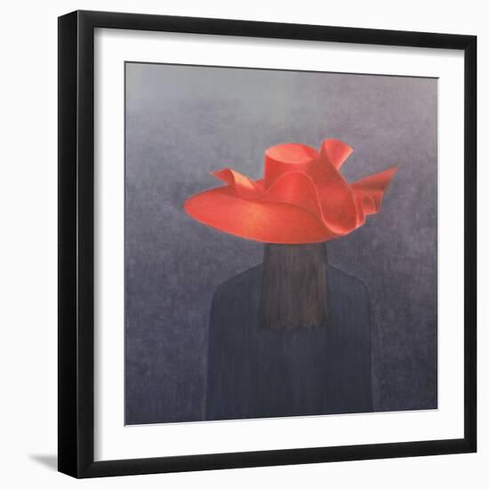 Red Hat, 2004-Lincoln Seligman-Framed Giclee Print