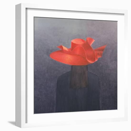 Red Hat, 2004-Lincoln Seligman-Framed Giclee Print