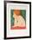 Red Head-Alain Bonnefoit-Framed Collectable Print