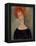 Red Head-Amedeo Modigliani-Framed Premier Image Canvas