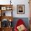 Red Head-Amedeo Modigliani-Framed Premium Giclee Print displayed on a wall