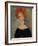 Red Head-Amedeo Modigliani-Framed Giclee Print