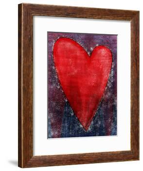 Red Heart Shape-null-Framed Photo