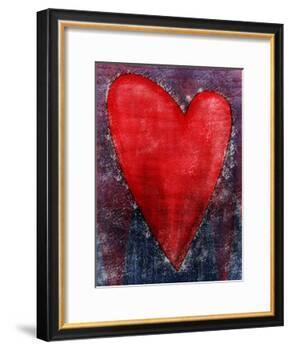 Red Heart Shape-null-Framed Photo