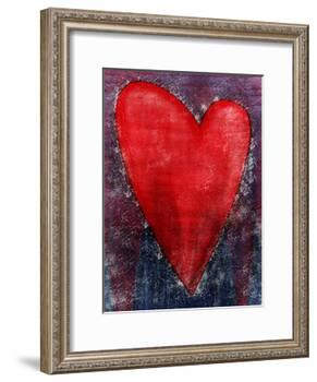 Red Heart Shape-null-Framed Photo
