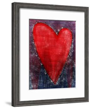 Red Heart Shape-null-Framed Photo