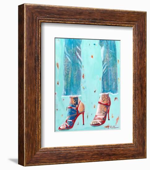 Red Heels-Pamela K. Beer-Framed Art Print