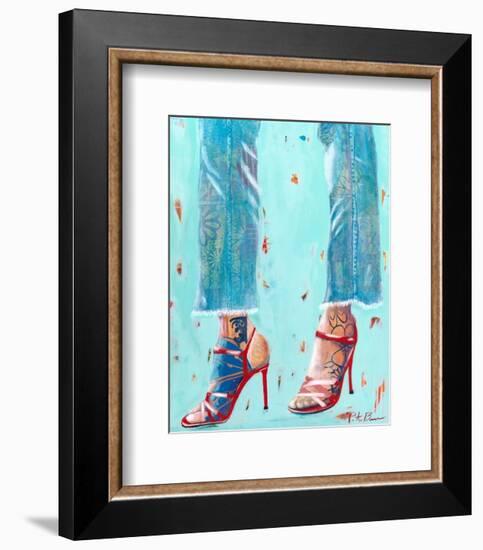 Red Heels-Pamela K. Beer-Framed Art Print