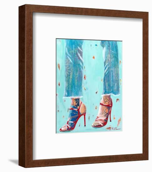 Red Heels-Pamela K. Beer-Framed Art Print