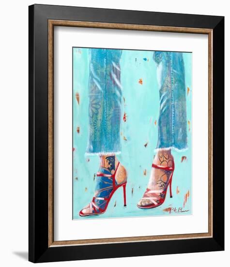 Red Heels-Pamela K. Beer-Framed Art Print