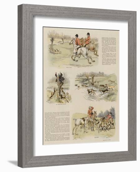 Red Herrings by Parcel Post-Hugh Thomson-Framed Giclee Print